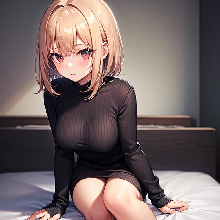 woman,Completely naked,Bob Hair,blush,Exhausted look,Large Breasts,woman器,Clothes and underwear scattered around,womanの自慰行為,Lie down on the ground,Exhale through the mouth,Nipples get erect,woman器から白い液が大量に流れる,Spread your legs,開いたwoman器,woman器を右手で触る,地面の上でSpread your legs,Company Office