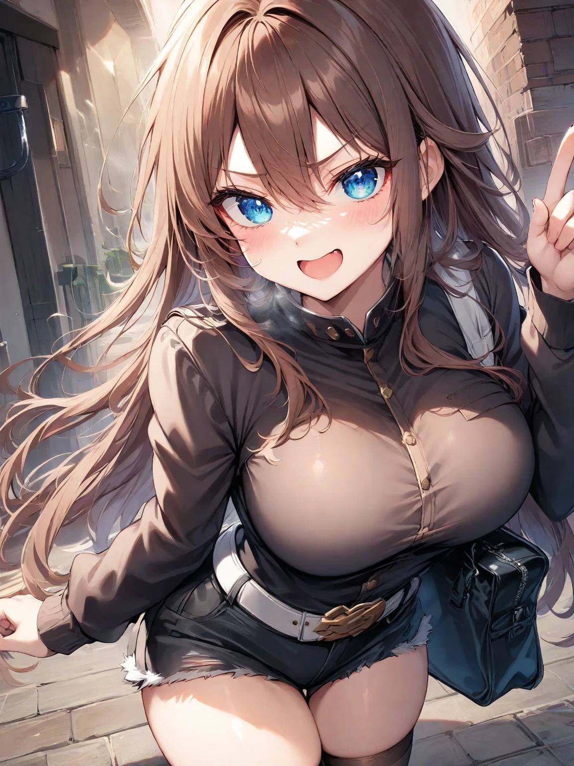 breast grab