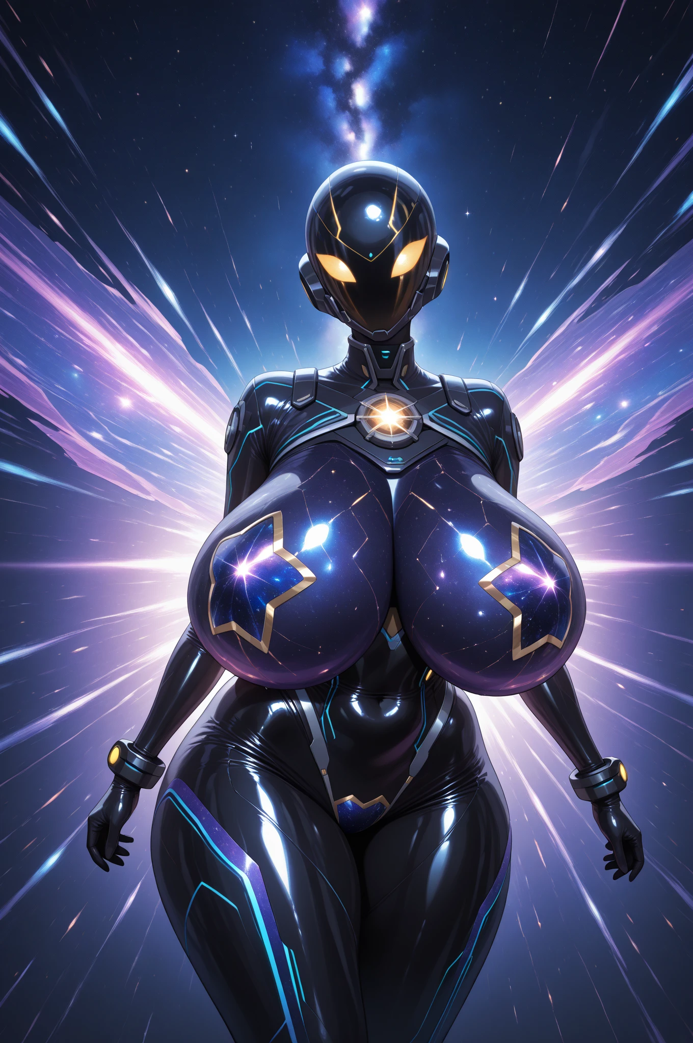 (High quality, High resolution, Fine details), Realistic, dragon rider in Tight Combat Suit, Sparkling eyes, (Detailed eyes), Smile, Sweat, Oily skin, (Covered gigantic breasts), Hyperrealistic, Cinematic lighting, Dramatic pose, Intricate details, Highly detailed, Photorealistic, Digital art, Concept art, Mecha, Science fiction, Futuristic, Glowing effects