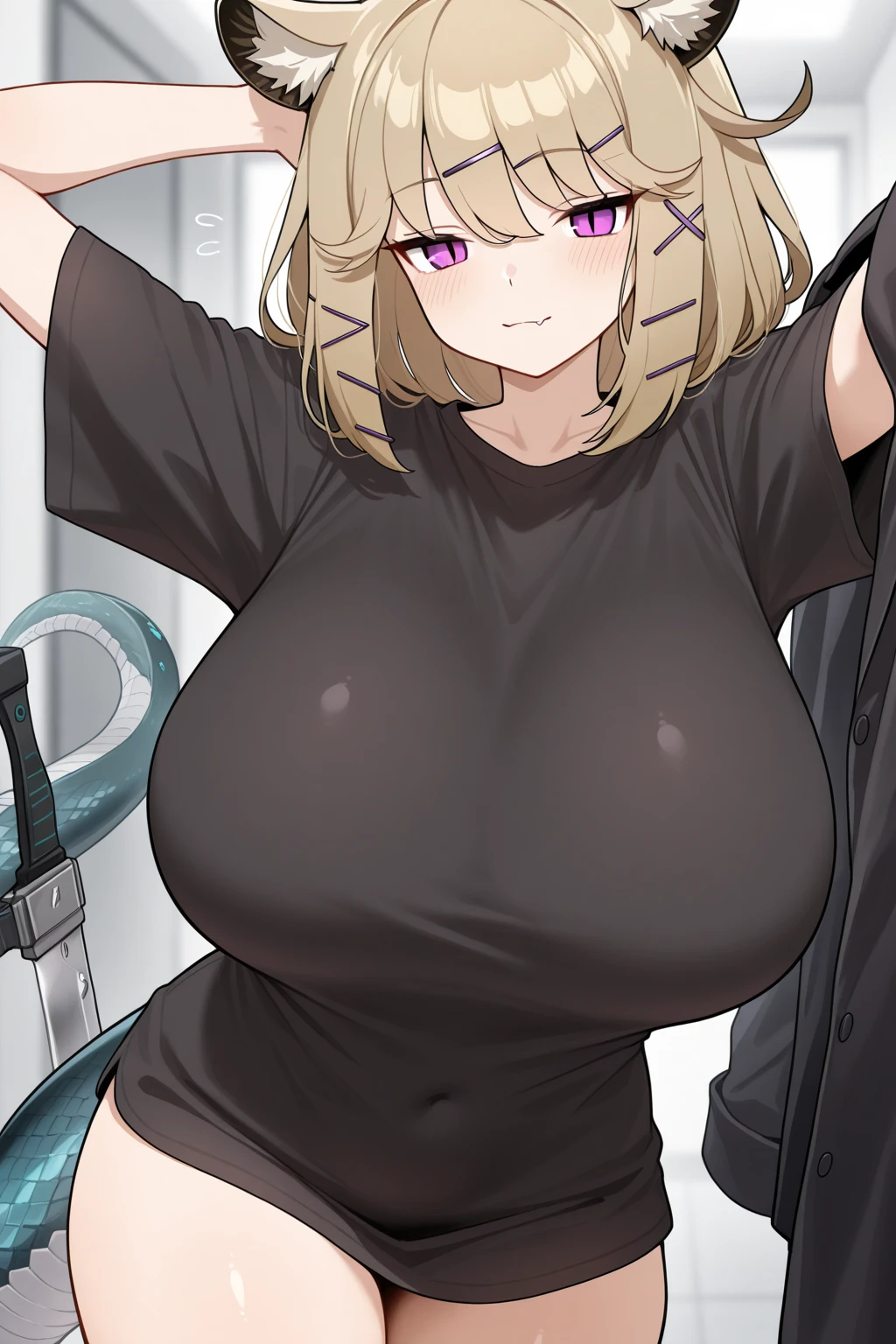 AAAASIA,cabelo longo,ahoge,fita,Obra de arte,melhor qualidade,ao ar livre,corpo todo,(ultra-detalhado,healthy skin,corou),((((garota dominante,autoridade,impiedoso,confiante,assertivo))))