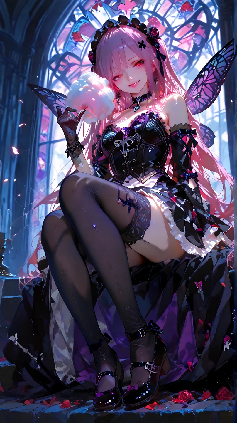 (BESTquality:1.2),(Super Resolution),(1 person),(16K),(Full body:1.2),()(Cute Women),(Spread your legs wide apart and fall to the ground:1.2),(Angle from below:1.3),(Pink Panties:1.2),((Skirt lift:1.3)),(High twin tail hair:1.3),(Cute Women),(Maid),(Night Park),(Slip and fall, falling backwards to the ground:1.2),(Fall to the ground:1.2),(Embarrassed expression),(地面でAre sleeping:1.2),(Frilled Skirt:1.2),(Front body:1.3),(Public Streaming LIVE:1.3),(Night Park),(Are sleeping:1.2),(　Blonde hair　),(Thin legs:1.2),(very cute:1.3),(Tattoo on the inside of the thigh:1.3),(Keep your hands behind your head:1.3),(Belly button exposed:1.2),(モデルのようなThin legs:1.3),(Supermodel:1.3),(Cleavage:1.2),(Beautiful ass model:1.2),(｛　　　Yami　　:1.5　｝),(Tattoo on thigh:1.2)
