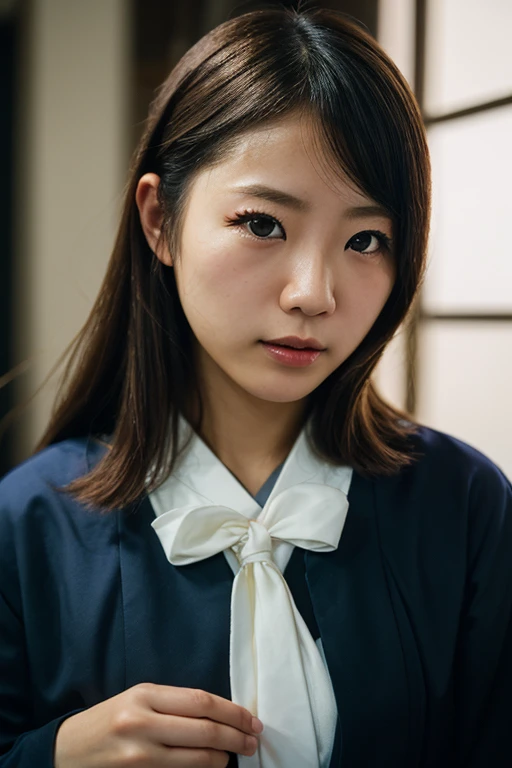 (masterpiece, best quality), 1girl, beautiful face, OryouDef, Ooarai