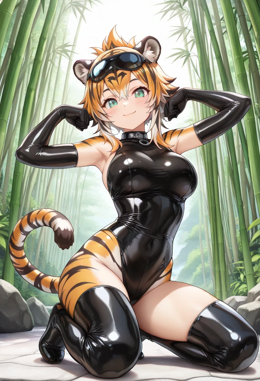 blowing_it was,1 girl, it wasrry, masterpiece, highest quality, alone, it wasr, pussy, (fine eyes:0.9), waterfall, throw, evening, Cropped arm, China dress, tiger tails, Upper body, (vagina), (sex), woman on top, (NSFW)