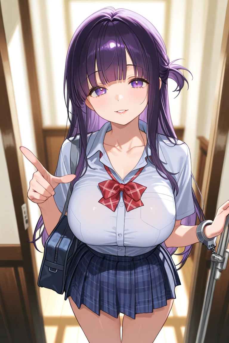 (Very large breasts,Cleavage:1.8),Anna Yamada,gigantic breasts,smile、(Nurse uniform:1.5)、(Are standing)、(in library room)、Bookshelf、(Wearing a collar:1.5)、Earrings、Earrings、bracelet,(Delicate facial features:1.5)、(masterpiece, Highest quality, High resolution, Super detailed, 8K, 4K),(Making a peace sign:1.9),ponytail,(Beautiful Face:1.5),Is ejaculating、Sweat,navel piercing,(nsfw:1.5)、Absurd、Highest quality, (Volupture:1.5)、((Upper body close-up)),heart-shaped pupils, light smile, sparkle