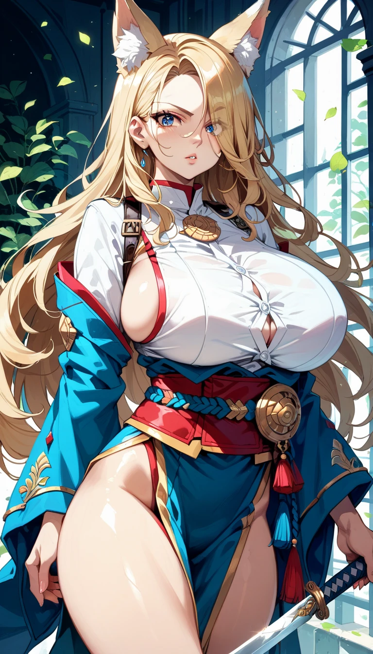 beautiful woman,folk girl,blonde with blue eyes,Wear a rococo ball gown to look elegant.. Decorated with a long shape, fluffy skirt.,Beautiful rococo style evening gown with amazing details.. Finished off with a long skirt with large pleats..,countryside,countryside,beautiful scenery,European Middle Ages,smile with all teeth,forehead,forehead exposed,very big breasts,ear nipple ring,side waist slit,tight,((side chest)),trousersชั้นในลูกไม้,trousers,((big tits)),(pubic bone),(Hold your hands on your chest..),(Elf Princess), rift, visible chest, Show your breasts, open chest, I see bulging nipples,,(((large areolae:1.4,pink,The nipples are clearly visible....))),Umbilical drive,dance,dance, (((2 young women ,beautiful woman)))