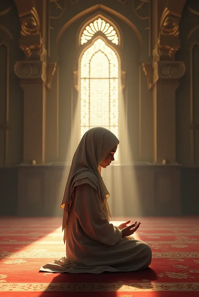 Namaz padti Hui khubsurat aurat