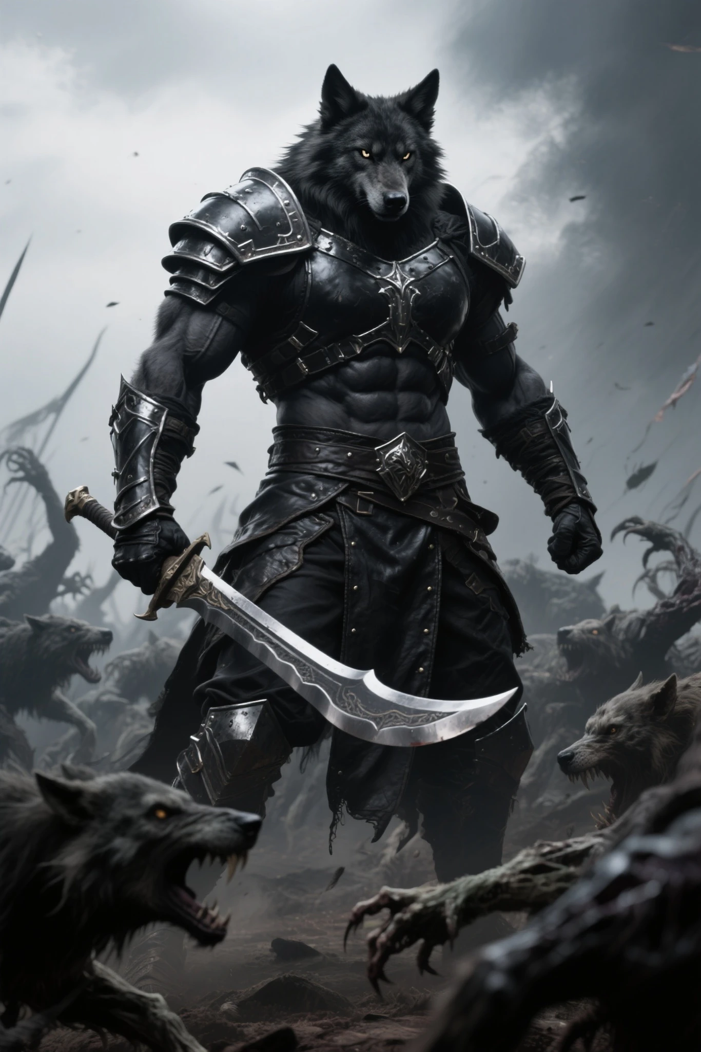 ancestral guardian, humanoid , barbarian ,  masterpiece , 4k , dragonborn , ghost like skin 