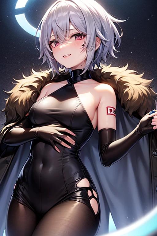 Fille, cheuveux blanc, sable laser  , star wars