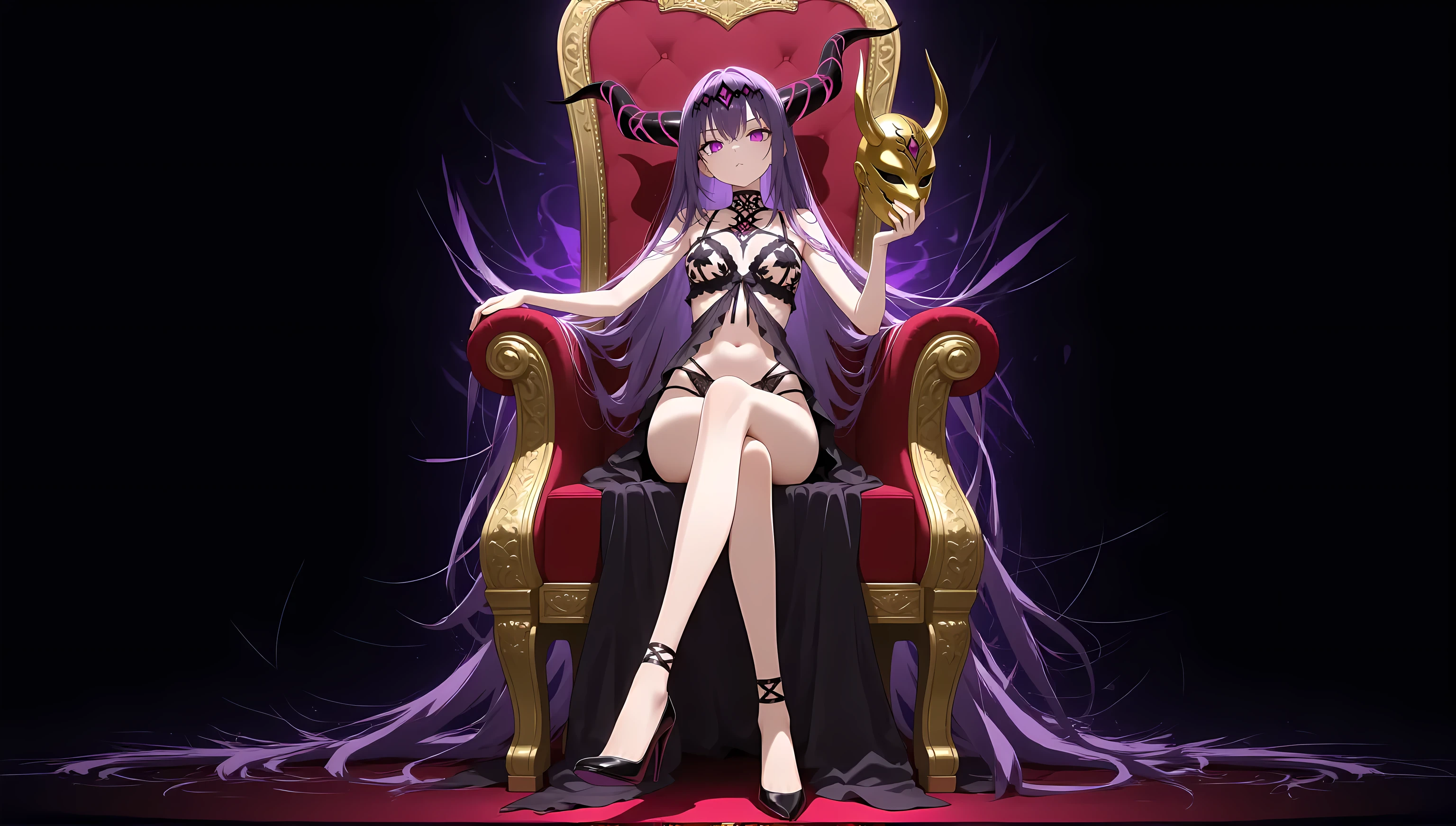 A grand underground temple world,An undead girl sitting under a throne,big breasts exposed cleavage,The body is seen through to a black skeleton,brunette color hair,shadowy,Blue firefly,cold light,Full body detail 4K,Dreamlike,and its detailed full-body detail 4K