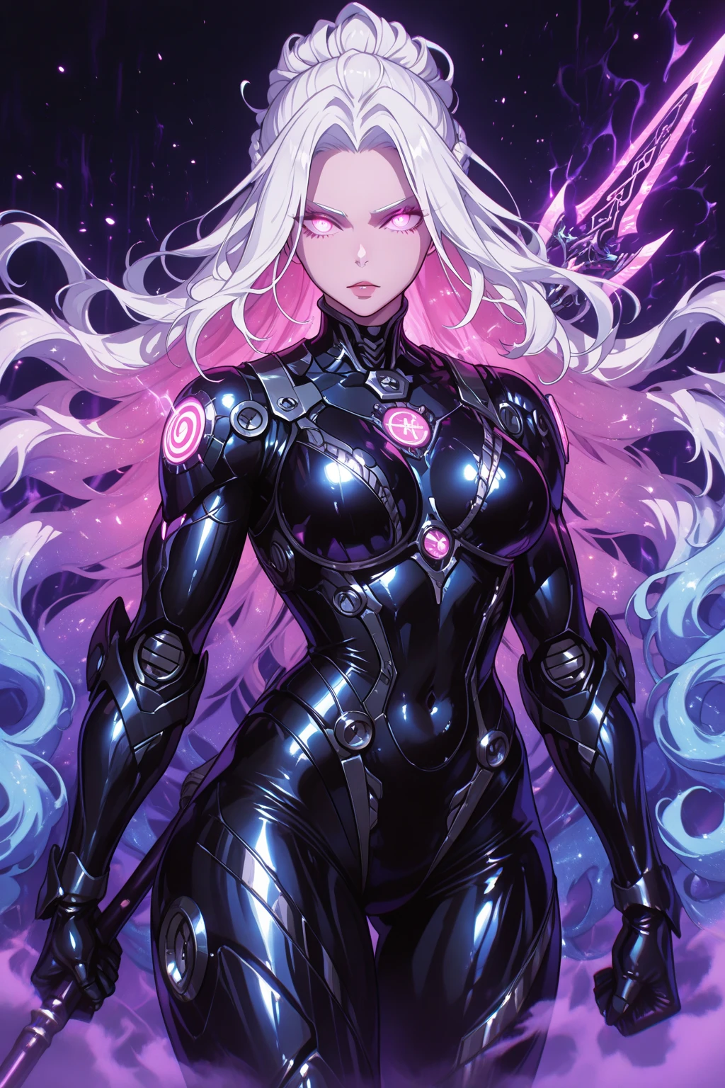 Close up of anime monster girl, monster girl, white coat, anime character. Full Body Art, Eldritch Lovecraft's Secretary, Hot Reptile Humanoid Woman, Monster Girl, Holy Cyborg Necromancer Girl, Lucio as Woman, Alien Girl
