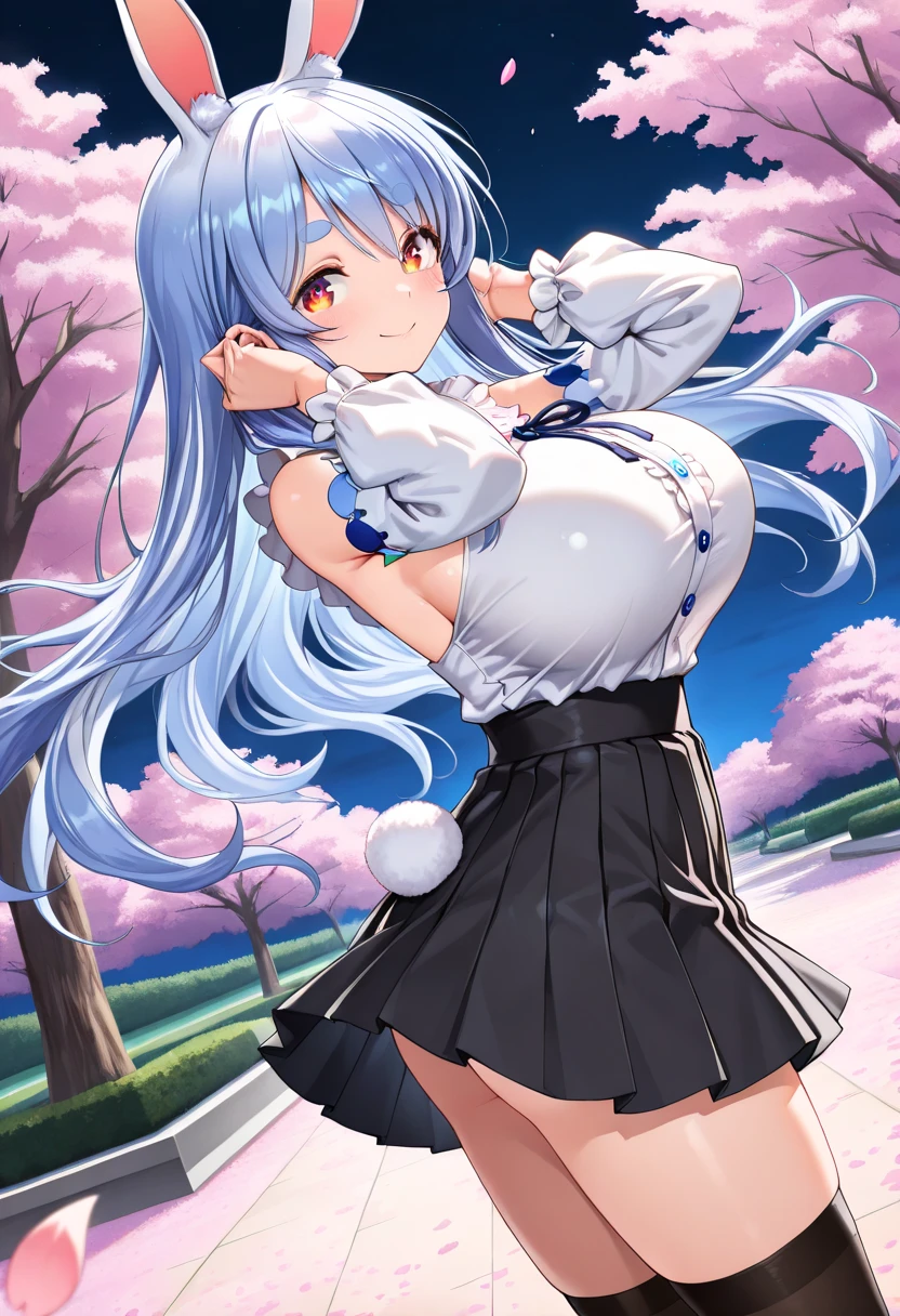 A girl holding flowers, colorful balloons floating in the sky, meadow, dancing, holding flowers, happy, happy, perfect quality, clear focus (clutter-home: 0.8), (masterpiece: 1.2) (Realistic: 1.2) (Bokeh) (Best quality) (Detailed skin: 1.3) (Intricate details) (8K) (Detail Eyes) (Sharp Focus), (Happy)