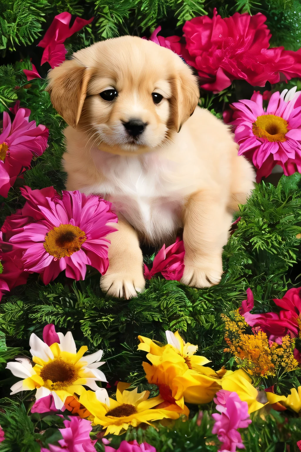 jigsaw puzzle animal puppy