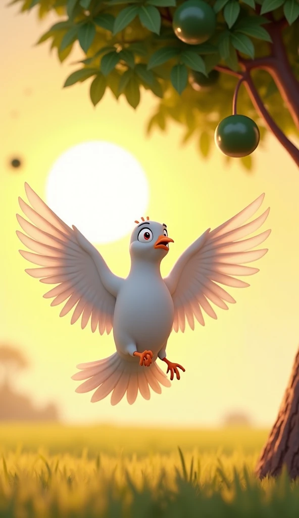 ((, )), rio movie, jungle landscape, nico a male yellow canary, avian, ((anthro)), human body, furry, feathered arms, ((exposing big tapering , )), standing, brown eyes, bedroom eyes, , smiling, realistic, digitigrade legs, detailed eyes, wearing a bottle cap on bis head