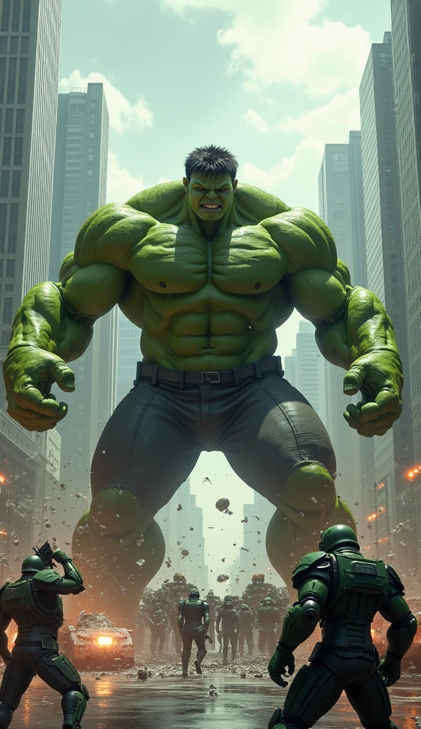 Hulk in the apocalypse