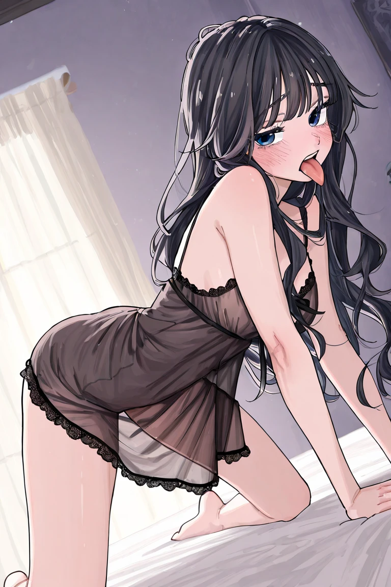 (masterpiece,Highest quality,Ultra-high resolution),,(ultra best illustration), (best shadow),high quality,(ultra detailed:1.15),hyper detailed,insanely detailed, exquisite,beautiful,absurdres,1 woman,Japanese women,(house wife:1.5),(40 years old:1.3),(middle-aged:1.49),(Small and round face:1,19),medium skin,shiny skin,detailed skin,detailed face,beautiful breasts,small breasts,Retinal Detail,side part,straight hair,long hair, Casual, simple blouse,V-neckline,knee-length skirt, blouse in bright colors,pastel shades,(((entrances interior,entrances room))),,(looking at viewer:1.33),(sweat:1.47),(arms behind head:1.64),(squat:1.62),(spread legs:1.51),(blush:1.3),(sad smile),(aroused:1.2),((Panties and black pantyhose are visible:1.3))