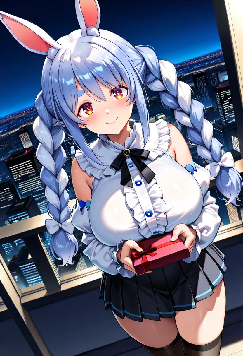 1girl, Yang Guifei \(fate\), fate/Grand Order, (goblin slayer!), (throw_hand, pink vibrator remote switch in throw_hand, throw:1.2), Highest quality, Super detailed, masterpiece, Ultra-high resolution, 8K, Ridiculous, Cowboy Shooting, Blurred, Focus on the girl, Embarrassing, blush, Lovely, Open your mouth, What saliva leaves behind, Wet skirt hem, (Sticky panties:1.1), Bulging of the vibrator cord, Vibrator with Garters, (cleavage), Classroom Background, The skirt is accidentally exposed,(large breasts), (crop top navel), (waist line), Accidentally exposed panties
