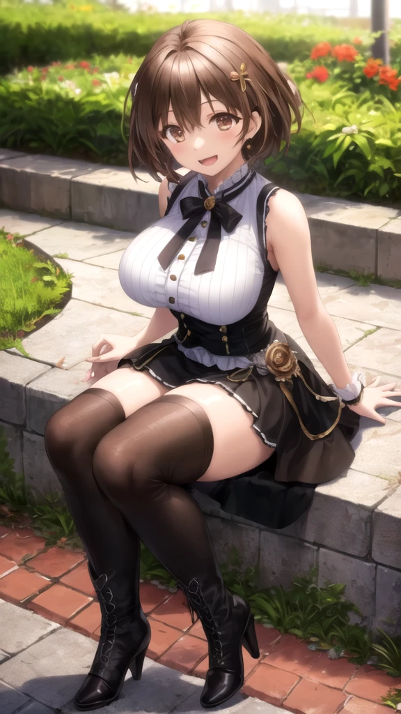 masterpiece, Highest quality, High Definition, High Resolution, single, solo, Cleavage, Sweaty, Soaking wet, Drops of water running down my feet, 下半身Soaking wet, Wet waist, Extra crotch drop, Three-dimensional feel of body parts, Realistic skin texture, squat, Light skin, Breast milkの滴り落ちる, 飛び散ったBreast milk, Puffy、pubic hair、突き出たpubic hair、(Lock、Lock、handcuffs、Hand and foot restraints、Restraints、Lockでつながれた手首、垂れ下がったBreast milk、Low - Angle、From below)、Puffy、Eyeball rotation、Breast milk、blush cheeks、Sticking out tongue、Tight-fitting suits