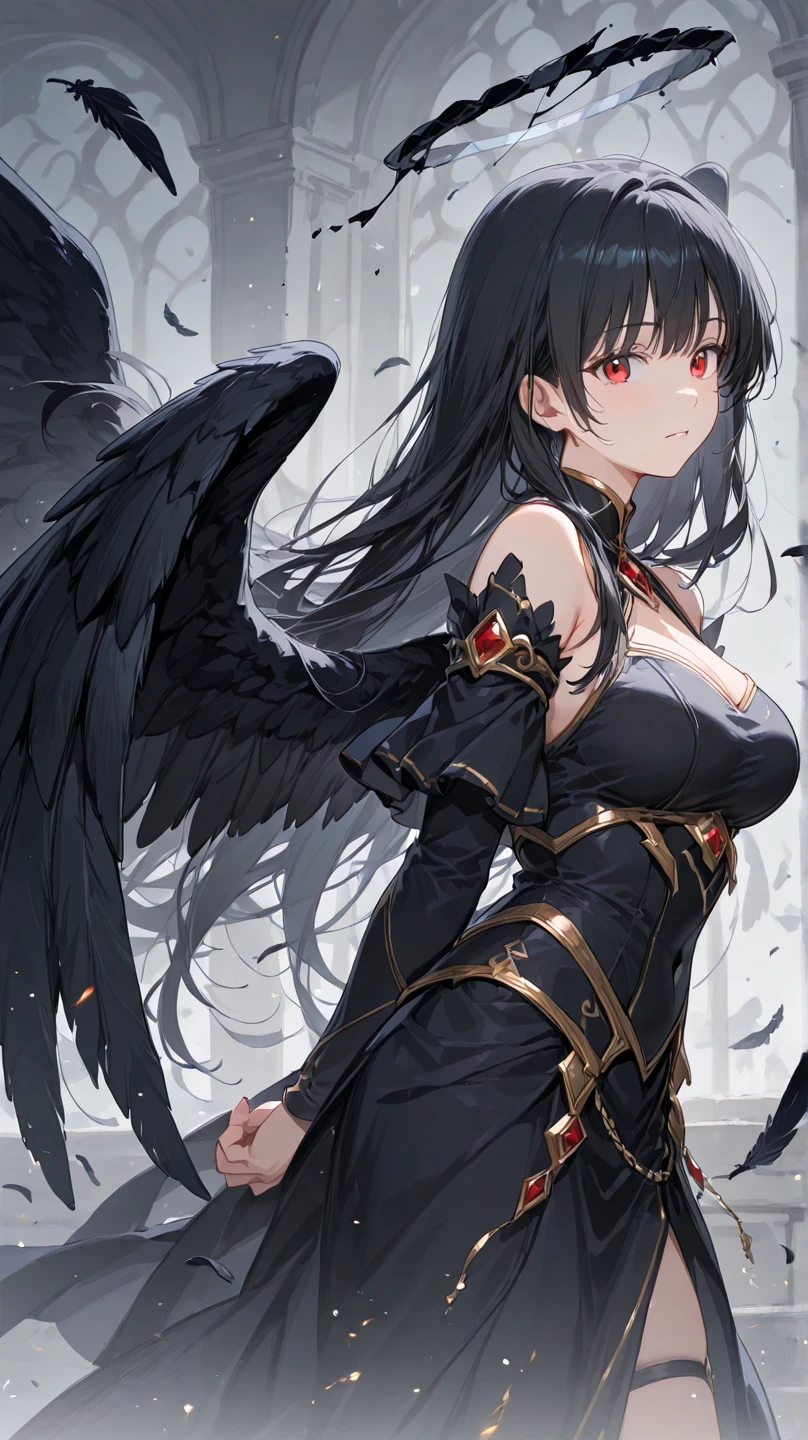 At first glance, it looks like an ordinary flightless bird.、This bird believes it cannot fly, even though it has the ability to do so、The aftermath of a bird that used its position as an excuse、Painted so ugly and hideous、Almost no self、Harming friend or foe。Covered in blood and with tattered wings、It is now a bird-shaped deformity, but it is still possible to determine that it was still human.、Struggling in hell on earth、Even though I should be the freest, I am bound by countless chains、Burning in the flames of hell, yet unable to die、I want to be locked in prison。There is nothing noble about it.、All I have is a broken heart。