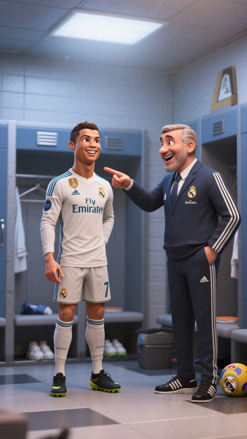 ChunLi, wearing a black , solo, , (((wearing a white Real Madrid shirt))), (perfectly proportioned body:1.1), (((bathroom)), soft lighting, smilling ,(solo)),  (standing on one leg:1.2), (standing split:1.3), hand holding one leg up, (black ), clothes writing, (alone). ((solo:1.5)), big red lips, , 1 girl, white Real Madrid shirt, [[[(((big )))]]]], perfectly round , hourglass body.  shiny skin, watching the viewer, beautiful hair, beautiful face, beautiful detailed eyes, babyface, beautiful clavicle, beautiful body, beautiful , large :0.5,