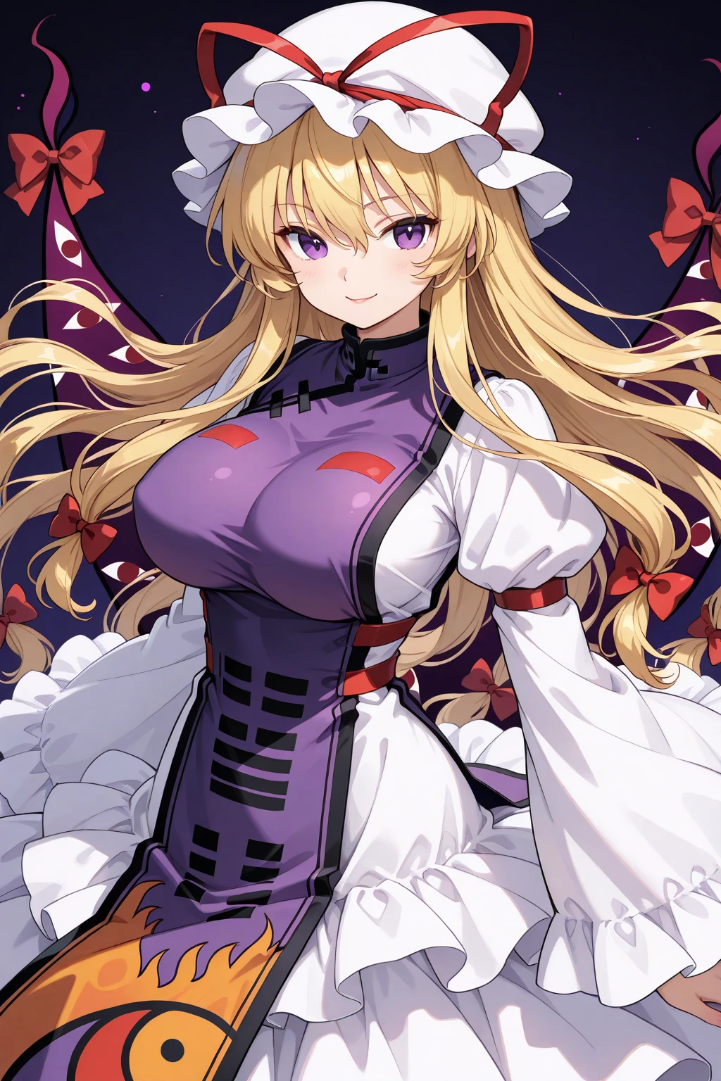 Yukari Yakumo finds you in the desert.