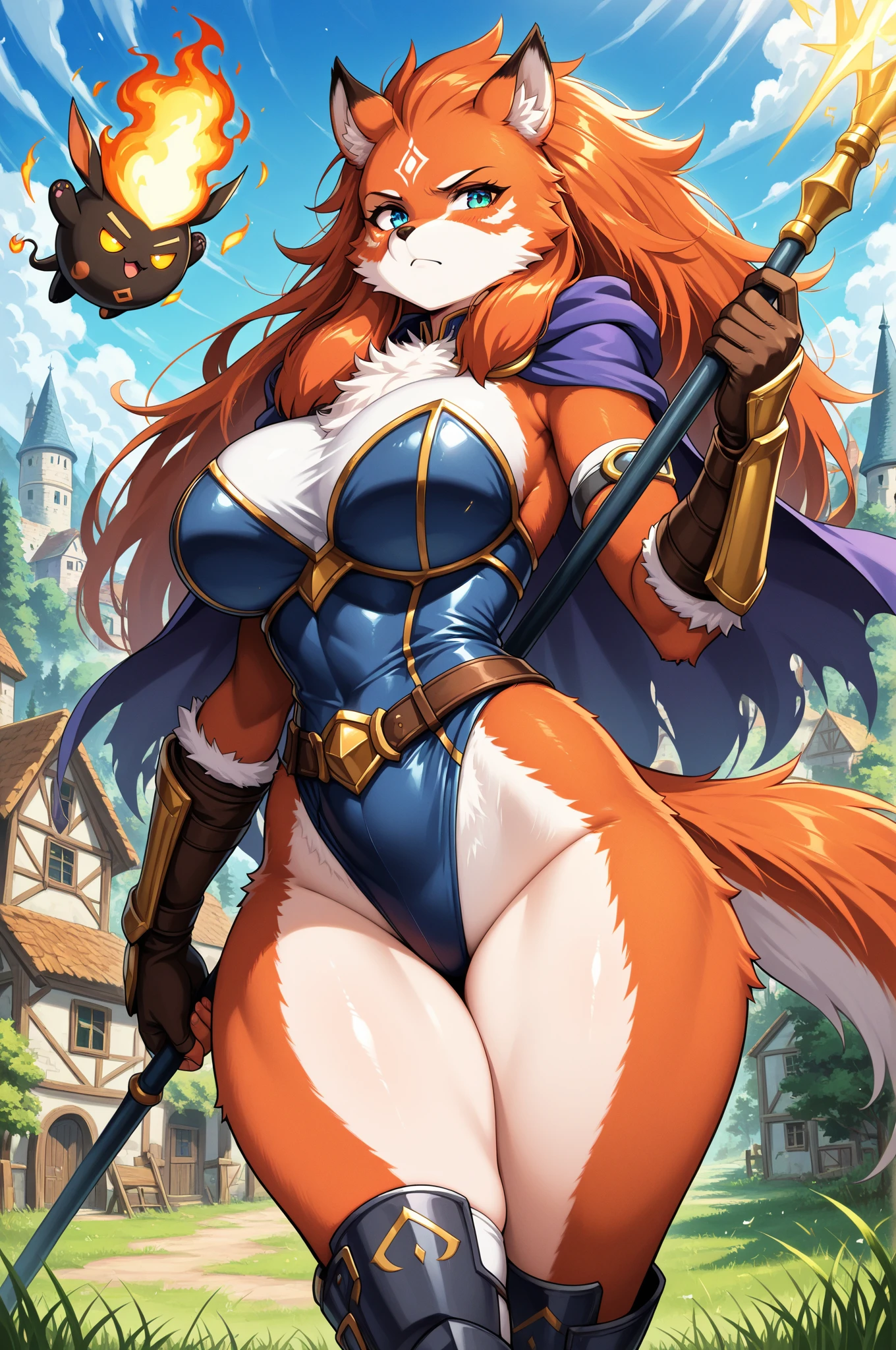 ((thick body)), 1girl, mature, realistic, wolf, light orange and white fur, green eyes, orange short hair, looking at viewer, smiling, BREAK, ((black celestial witch bodysuit)), celestial witch hat, stars, constellation, BREAK, ((genshin impact mona inspired)), BREAK, (masterpiece, majestic, realism, detailed fur, best quality, ultra realistic, 4k, 2k, (intricate, high detail:0.8), uploaded on e621 , by Alena Aenami, by Kenket , by Pino Daeni , by Ruan Jia , by Ross Tran , by Michael & Inessa Garmash , by Bypbap), BREAK, standing, full body shot, half body