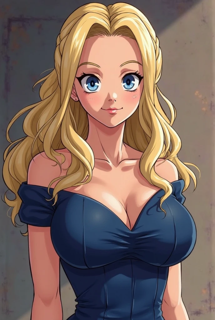 Imagine Disney Princess Elsa as if she were a character from the anime One Piece