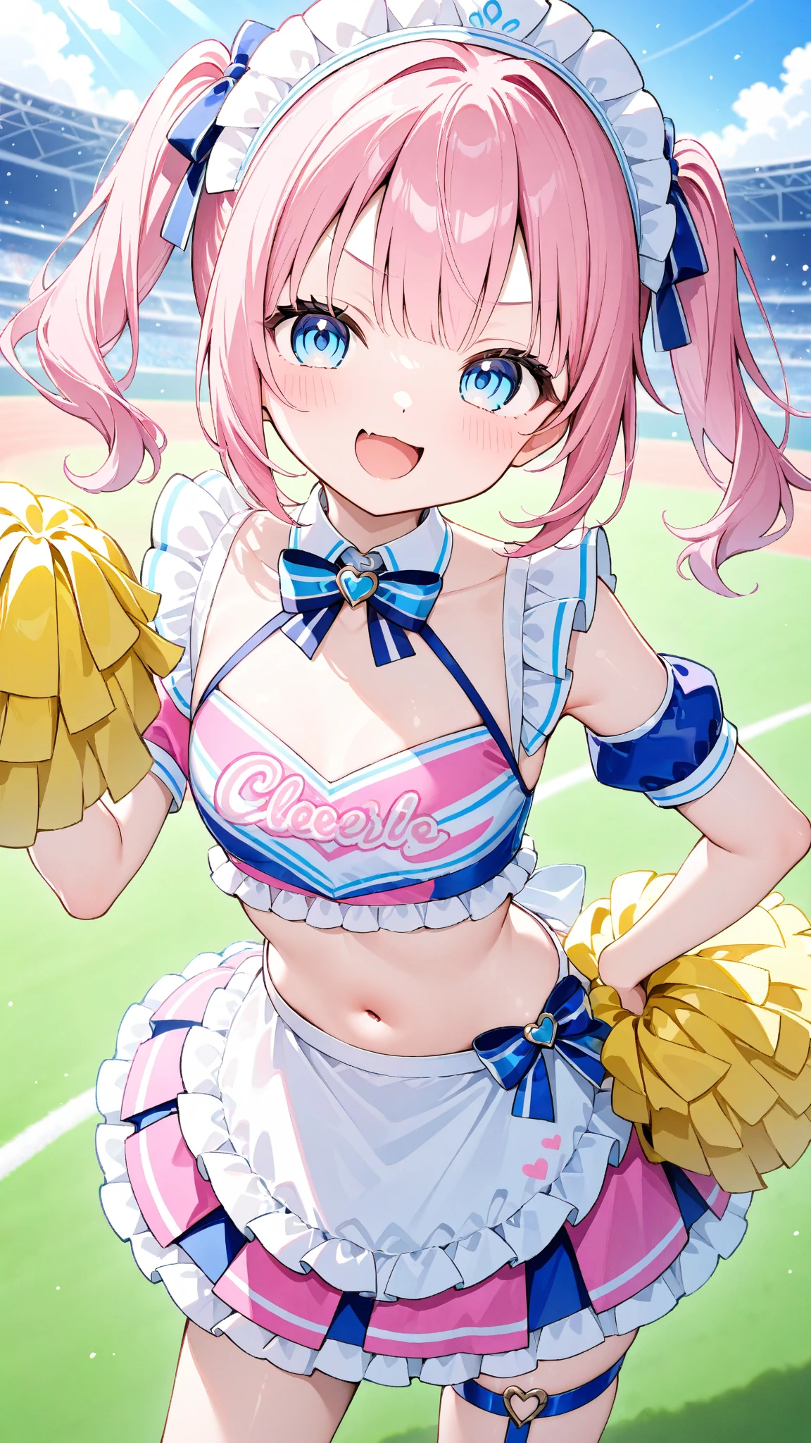 highest quality、High resolution、detailed background、cute10代の女の子、two beautiful girls、brown hair、bob cut、braided ponytail、(huge breasts:1.3)、perfect body line、big ass、vast sky、jump and fly in the sky、(Cheerleader、I'We're rooting for you)、(pom pom:1.2)、(emphasize the chest、emphasize the underboob)、legs open、panty shot、cute、elation、
(See-through sailor suit:1.2)、(see-through skirt:1.2)、
sailor color, This is a characteristic of sailor uniforms., Cheerleaderのユニフォームにも使われています.、
It is common to incorporate navy or black lines into white colors.、
一般的なsailor colorはV字型またはU字型が特徴です。.、
Sailor uniform tops and skirts are generally bright and vibrant colors.、
Cheerleaderも同様です. Incorporating bright colors such as pink、, yellow, And blue, you can show off your vitality and cuteness.、
Cheerleaders' Sailor uniform skirts are basically super mini length..、
Sailor uniform tops often have a ribbon or tie..、
This creates a cute and stylish accent to your uniform.、
stripe々Floral embroidered panties、pink floral embroidered bra、emphasize the underboob、I can see the underboob、angle from below、Low - Angle、とても幸せな表情でIを見てください、open your mouth and smile、smile、healthy、healthyふともも、Healthy and beautiful、legs open、panty shot、cute