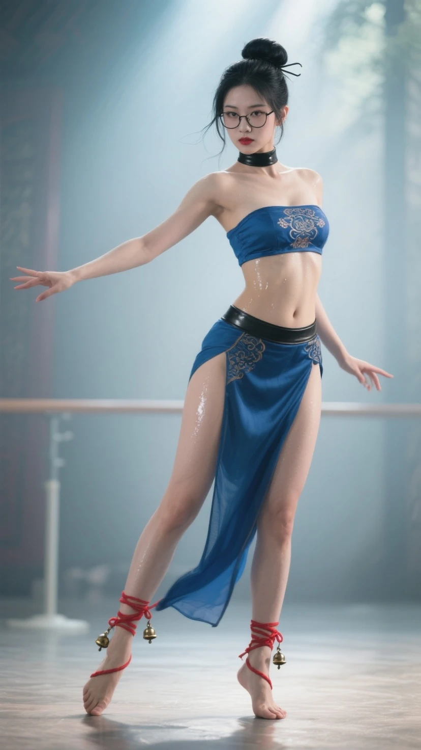 masterpiece,(best quality:1.3),ultra high res,raw photo,detailed skin,beautiful lighting,(realistic, photo-realistic:1.4),1girl,qipao,long legs, prefect body，（Huge breasts:1.3）