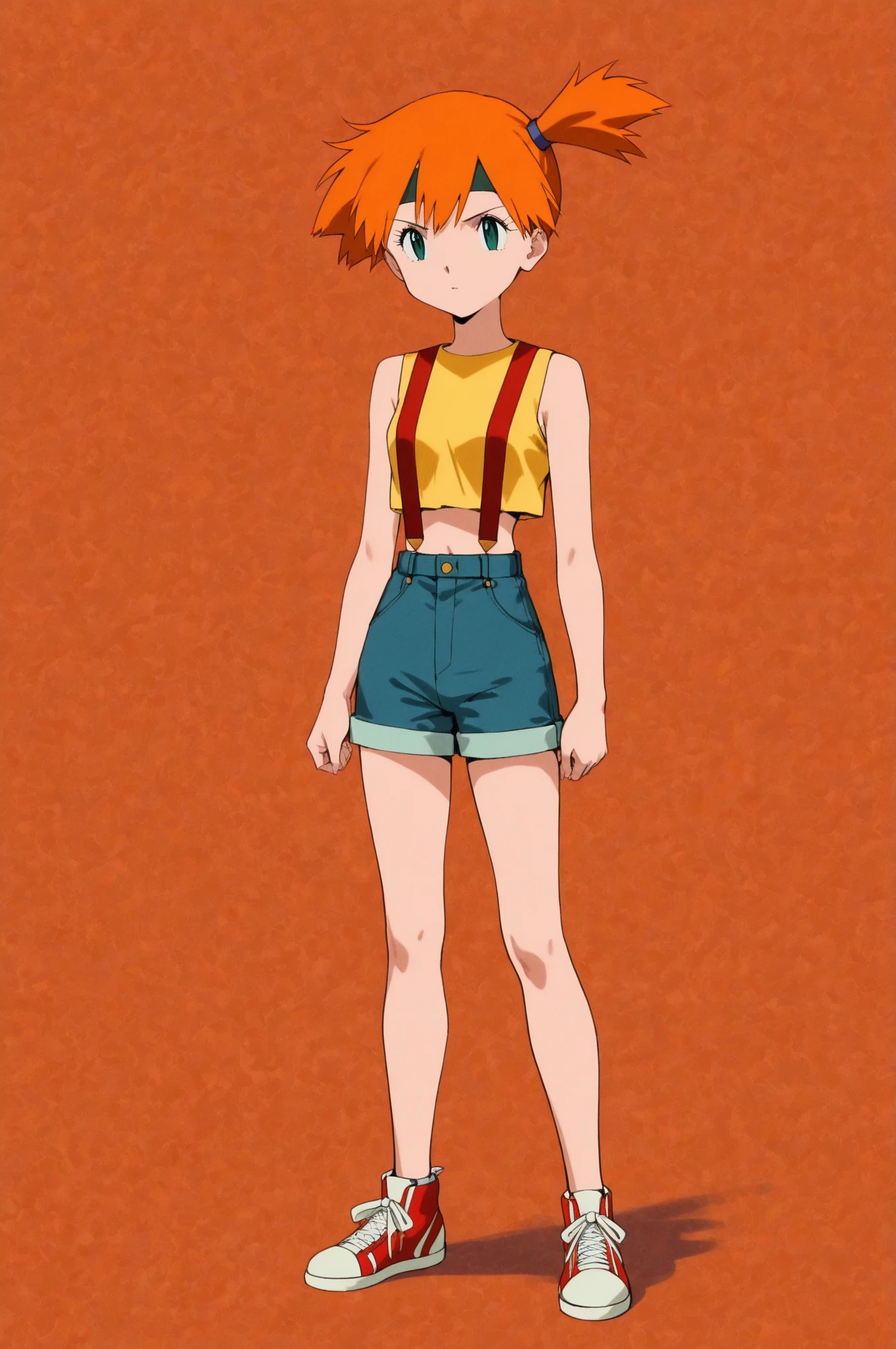score_9, score_8_up, score_7_up, <lora:SatsukiItsukaStylebyRR:1>, satsukiitsukastylebyrr, satsukiitsuka,
Misty \(Pokemon\),
1girl, solo, full body, posing, looking at viewer,
dynamic shot, indoors,