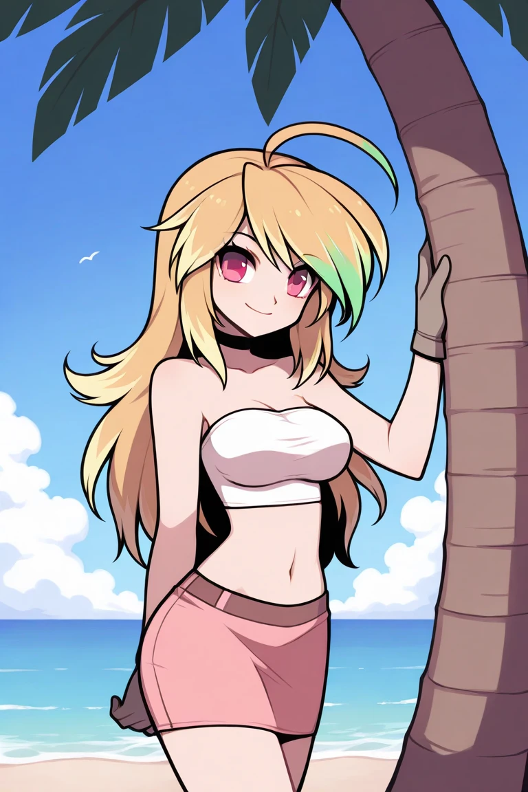 Beautiful 1girl, full body, teenager, solo, (very long waist length blonde hair, straight blonde hair: 1.28), ((light blue eyes)), clear skin, (large darker fox ears: 1.35), pale skin, medium breasts, cleavage, (thin hips, thin waist , athletic body: 1.25), background, looking away,, revealing clothes, (wearing only a bikini: 1.5), (groping chest: 1.37), (sandy beach, kneeling in sand: 1.15), 4k textures, soft light, elegant, highly detailed, sharp focus, soothing tones,