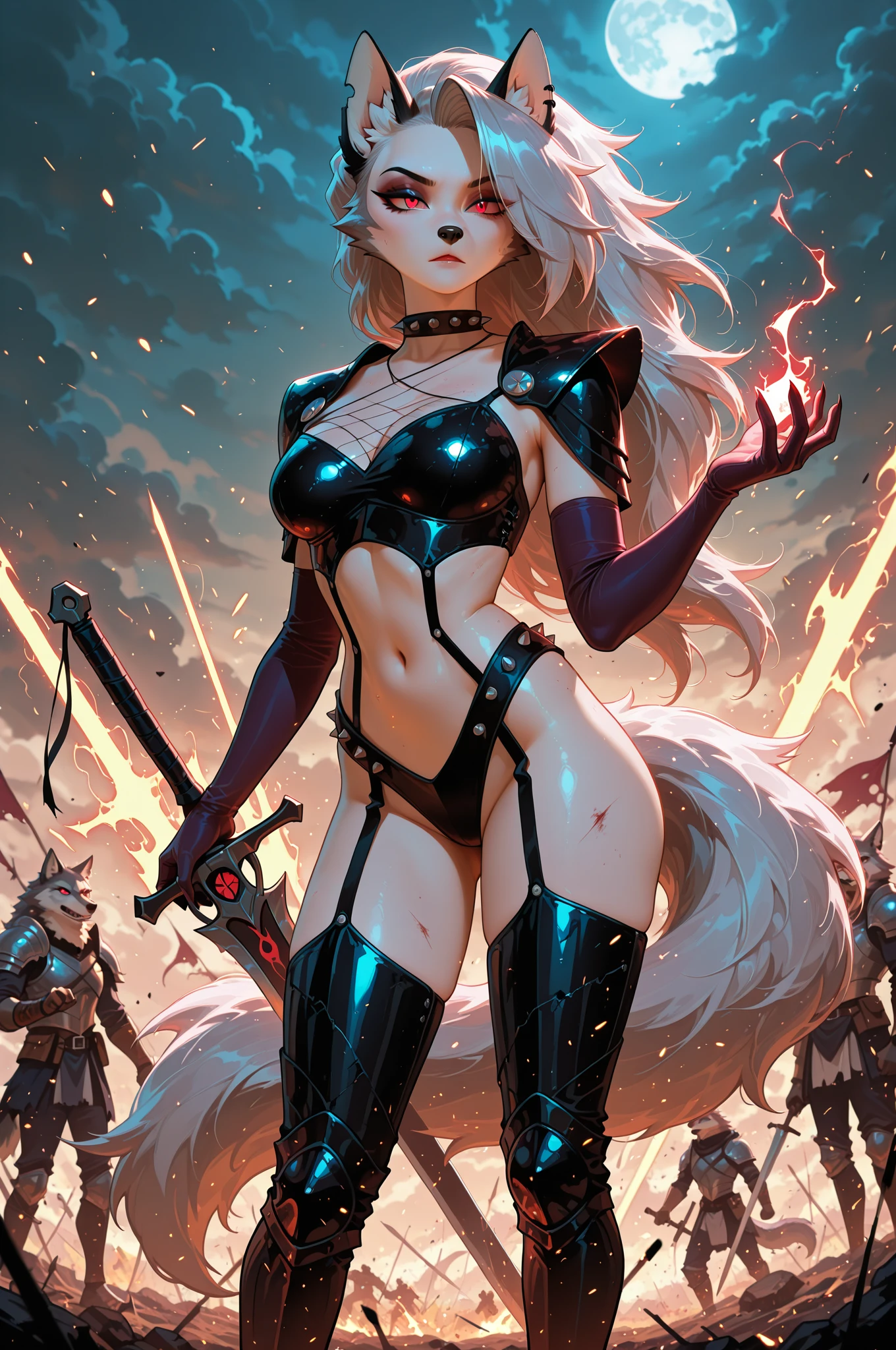 Full body, holding a bow, action pose, (Dark Fantasy:1.2), (Masterpiece, Epic Quality, Epic Realism, Ultra Resolution, 8K Photo Unity, Epic Detail: 1.1), Dark Elf, (Intricate Details, Dynamic Angle, Most Beautiful Form of Chaos, Rim Lighting, Soft Lighting, (Professional Photography, Photorealism, Hyperrealism), Ray Tracing, HDR --auto --s2