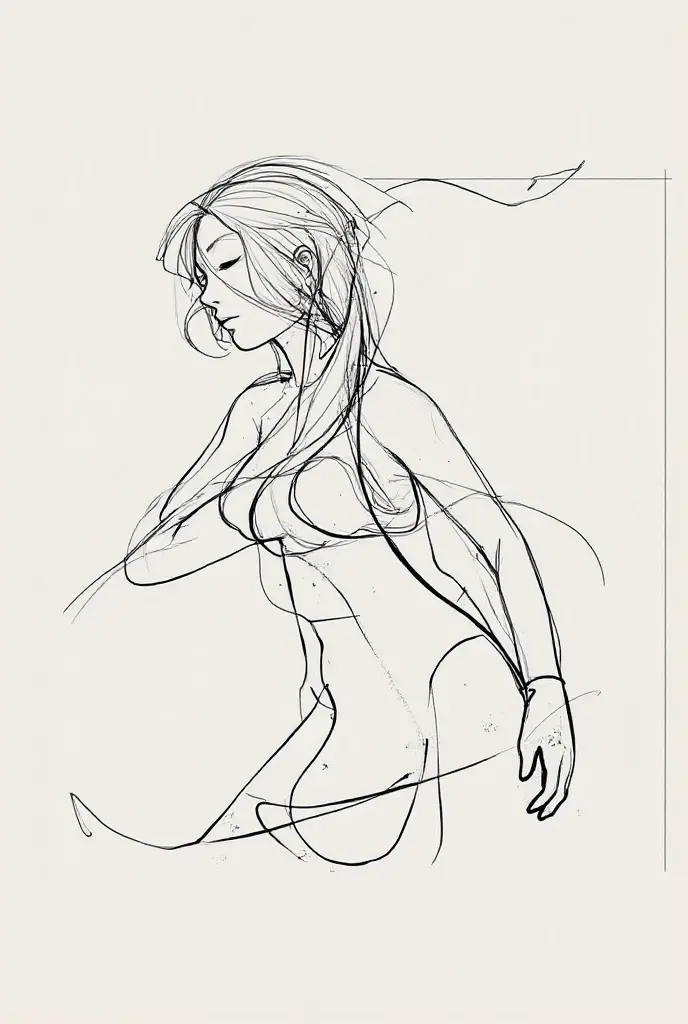 Pose to draw