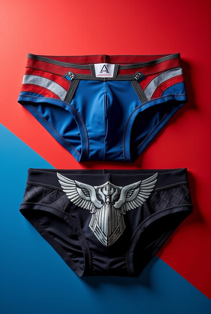 mixed race man, Very strong, smooth-faced and short-haired, wearing underwear printed with a black and white flag with a double-headed eagle and a crown, holy roman empire, prussia, Austria, austro - hungarian, of the Duchy of Lithuania, imperial russia, [ digitl art, German, Biedermeier, Napoleonic, vienna secesion style, Ottoman Empire, Germany, Royal insignia in the background, imperial military. written in capital letters “GUAJIRO” in large letters on the elastic of the underwear. Observed by a female doctor.