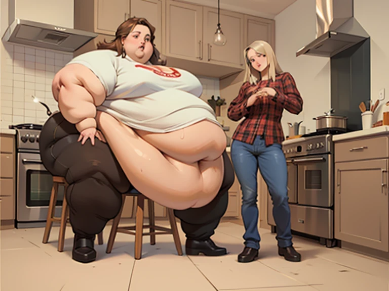 Hyperrealistic, photo, perfection, 8k image, hyperpawg, morbidly obese, white girl, messy eating, covered in garbage, shitting, pooping, massive ass, thicccc, toofat, biggerbiggerbigger, hyperfat