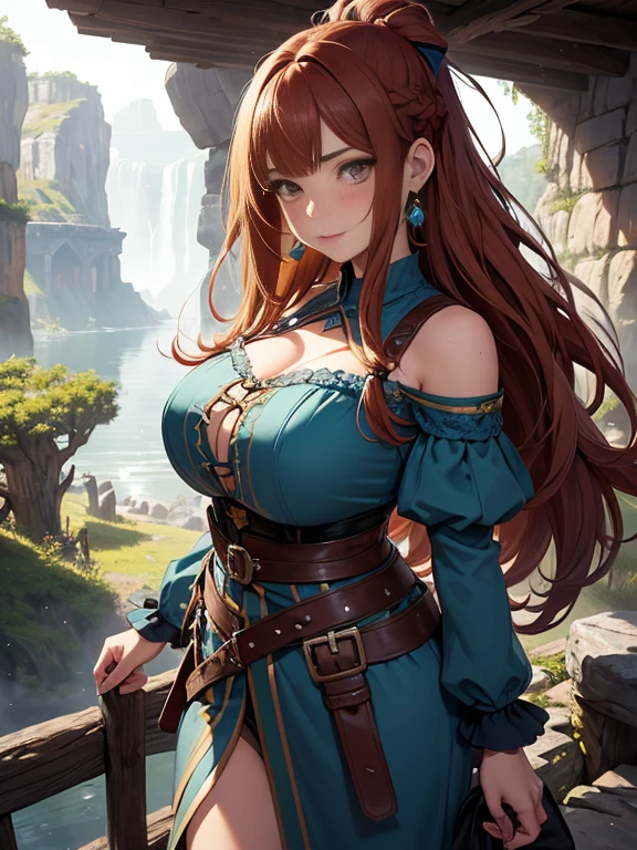 cute fantasy ranger woman