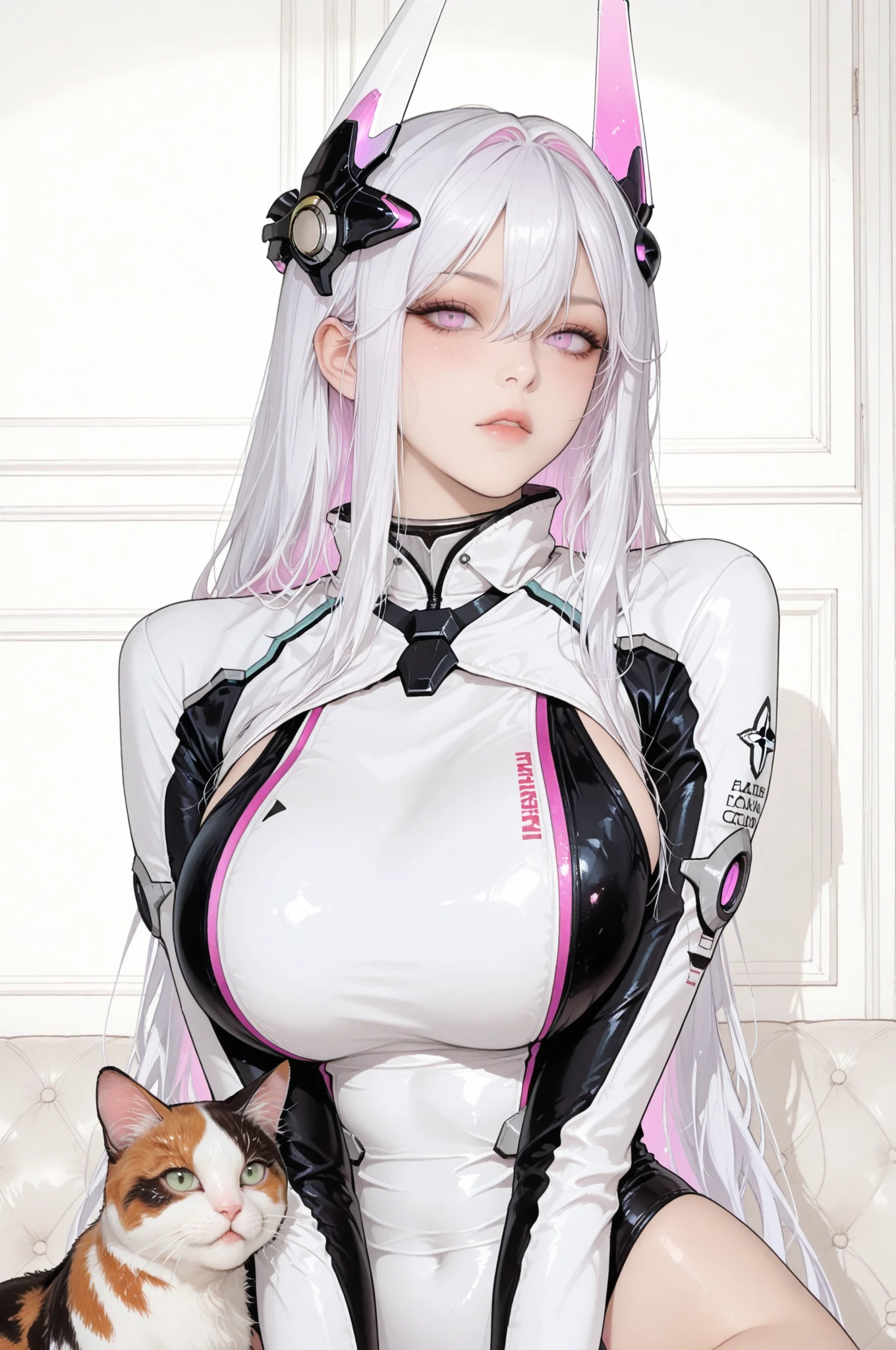 Nurse, 1 female, Solitary, Nurse cap, Black clothing, ((white pantyhose, Absolutely great opportunity)), Black elbow gloves, forehead, Long hair, hair, Superbly detailed eyes, permanent, ((On the operating table)), Clear outline, Short sleeve, Mature female, 3, best quality, masterpiece,,Soaked,Huge breasts tights,Transparent underwear,There is liquid leakage,Inside the operating room,Open your mouth,Pregnant women,躺在On the operating table,Get up