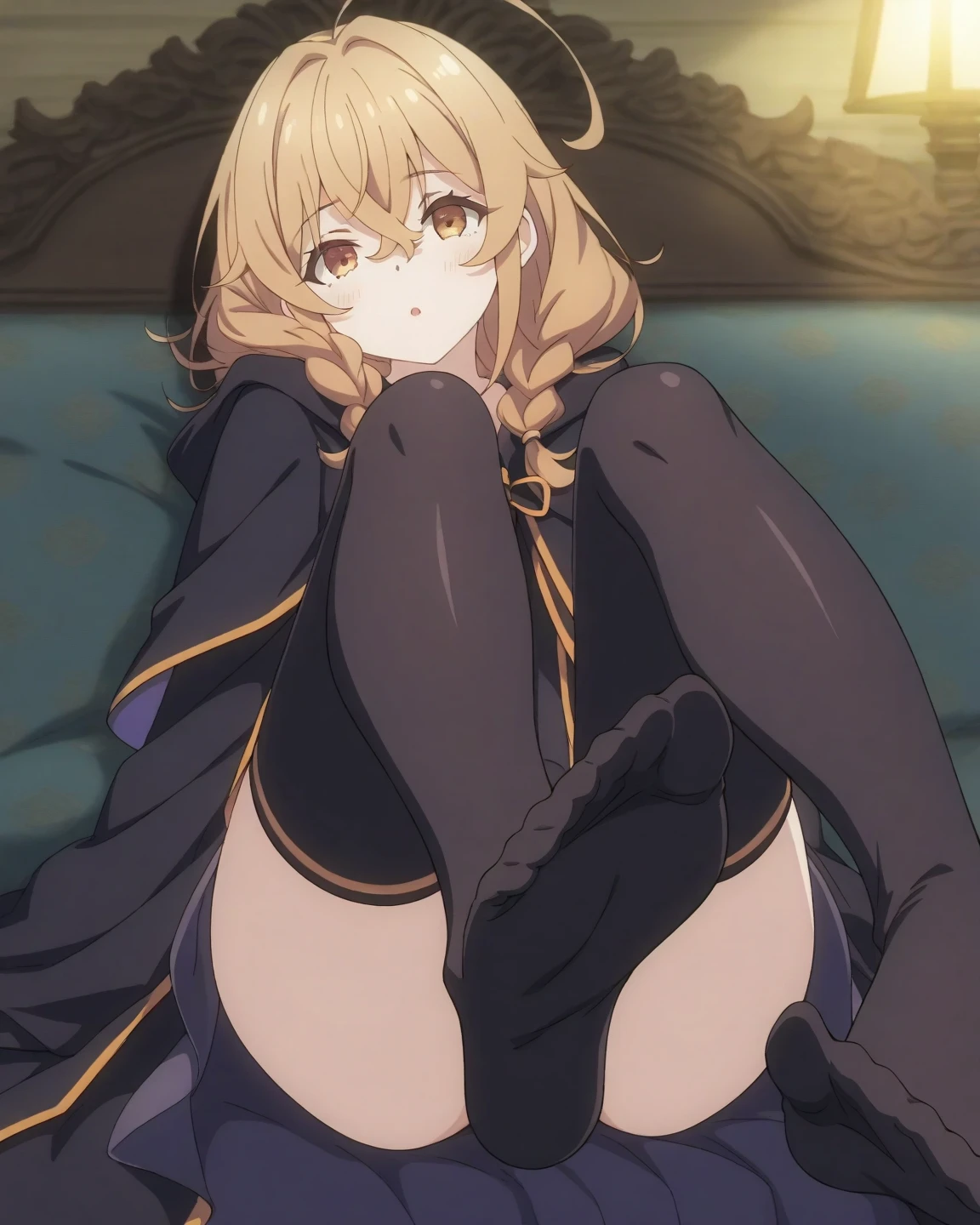 masterpiece,best quality,1girl,breasts,short hair,brown hair,light brown hair,purple eyes,hair over one eye,1girl,purple eyes,hair over one eye,bangs disheveled strand hair, headdress, bangs, skirt