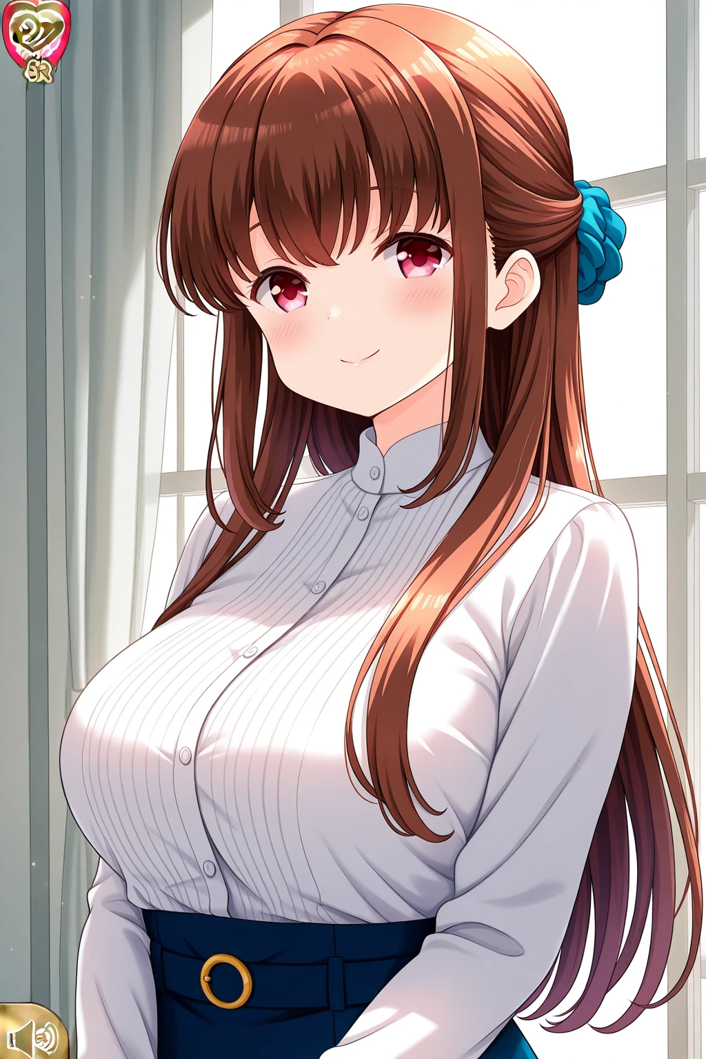 Simple white background, nurse uniform, pink shirt,short sleeves, nurse, nurse cap, brown eyes, brown hair,bangs,Short hair, 1 girl, 20yo,Young female,Beautiful long legs,Beautiful body, Beautiful Nose,Beautiful character design, perfect eyes, perfect face,expressive eyes,perfect balance, looking at viewer,(Focus on her face),closed mouth, (innocent_big_eyes:1.0),(Light_Smile:0.3), official art,extremely detailed CG unity 8k wallpaper, perfect lighting,Colorful, Bright_Front_face_Lighting,White skin, (masterpiece:1.0),(best_quality:1.0), ultra high res,4K,ultra-detailed, photography, 8K, HDR, highres, absurdres:1.2, Kodak portra 400, film grain, blurry background, bokeh:1.2, lens flare, (vibrant_color:1.2),professional photograph, (Beautiful,large_Breasts:1.4), (beautiful_face:1.5),(narrow_waist),