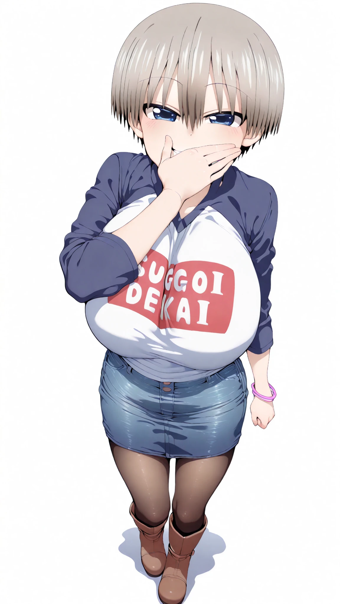 arms over face, (crying:1.3), Big boobs, Spicy milf