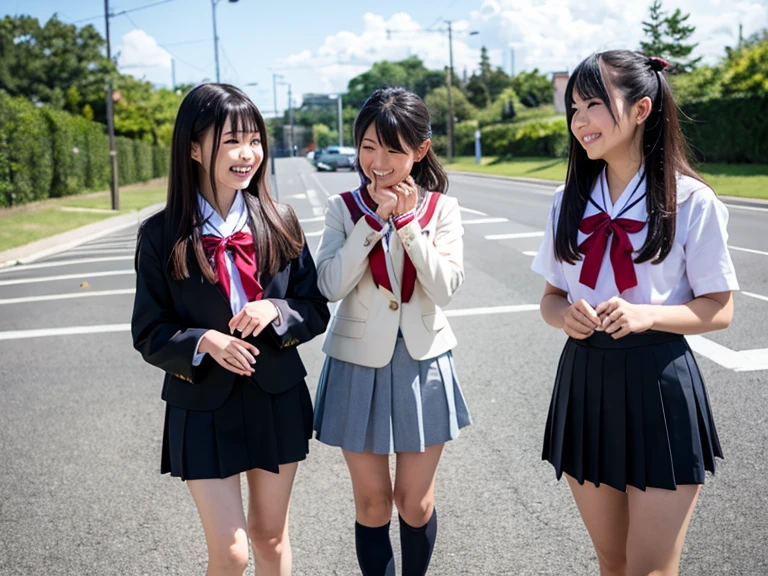 Center View、An Asian woman in a short skirt and bow tie is sitting on a train、Cute school girl、Japanese girls uniform、Wear Japan 、Japanese 、Surreal 、Dressed as a high school girl、Surreal 、Wear a uniform、Realistic school girl、Girl in uniform、Wear a uniform、 Pause、Whole Body Ezbian、Nice skin、Glowing Skin、Nice thighs、Shining thighs、Shining Regaleg , Japanese High School 、Nogizaka Idol、Korean Idol、Tai Gu emphasized、One person、crowd、Ultra mini skirt、From the knee up