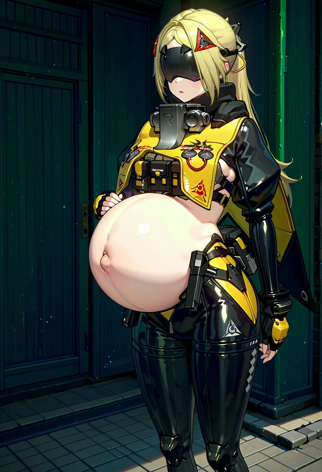 Ultra HD、Ultra high definition、Noise Reduction、perfection、Image quality adjustment、Balance Changes、girl、Blonde、Black latex suit、Camel Toe、Giant tit、Nipple Puffs、Cleavage、Plump、Super big breasts、Super big butt、Bubble butt、((Kamen Rider、Shocker Combatants、Balaclava))