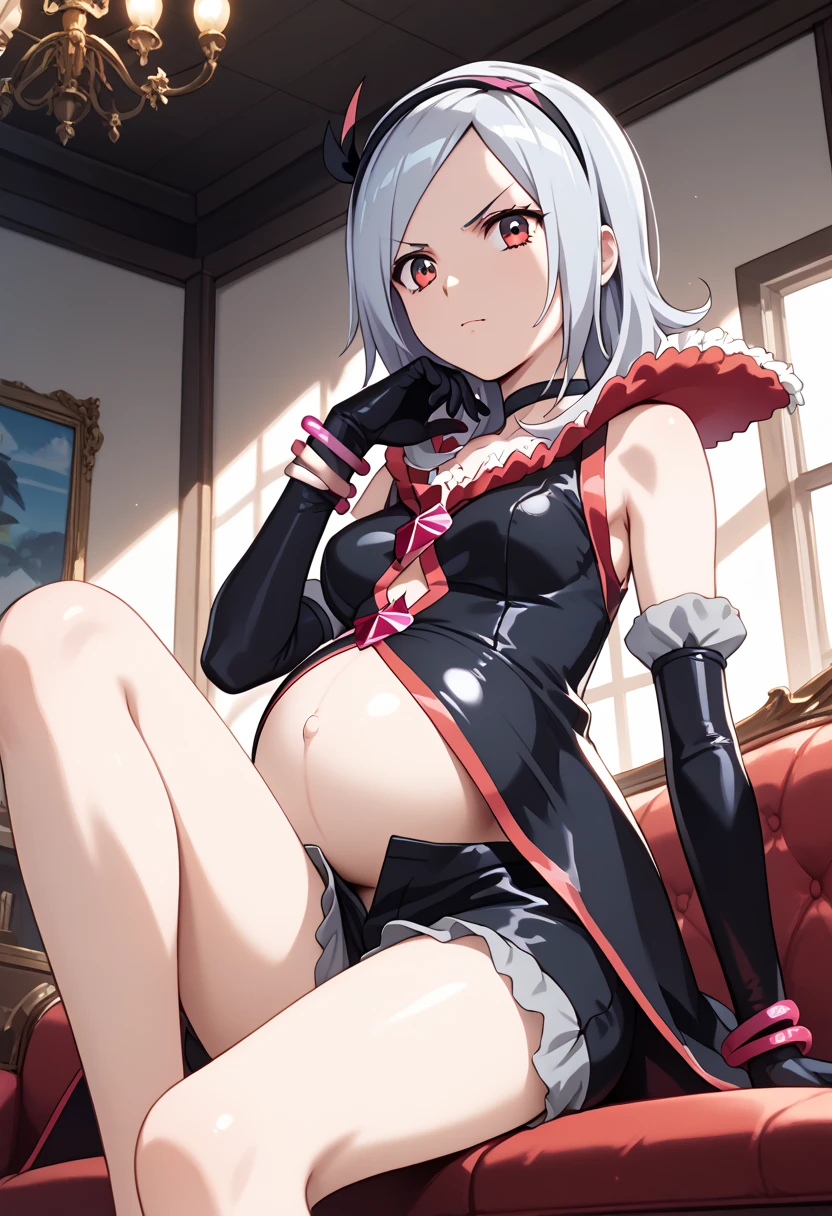 ,PC Desk,Sitting in a gaming chair,Pay,Holding a game controller,vtuber,Game Now Streaming,A lady-like broadcasting room,lady bed,Colorful pussy,Black labia,Black genital area,Flip-up skirt, , (Black pubic hair),Thick pubic hair,((Hairy pubic hair)),Crying face,tears,saliva1, Skinned clitoris,Crying face,tears,saliva1,close your eyes,Open your mouth,Grit your teeth,Constricted eyes1, close your eyes, how, how in Pussy, Dark Skin, Heterosexual, Penetration, Pussy, Pussy juice, Sweat,(((Urine splashes))),No correction, vagina, , (((Vein))),anus,Accurate female genital location,The position of pubic hair on a typical woman, beautiful, (masterpiece:1.2), (Highest quality:1.2), Perfect Eyes, Perfect Face, Perfect lighting,One woman, 独奏,Oily skin,masterpiece, Highest quality, High resolution, (salome), Drill Hair, Parted bangs, hair band, ribbon, Purple eyes, Large Breasts, tattoo, ((Red tight dress, Silk material)),mini skirt,Long sleeve, Bare shoulders, Black gloves,Open your mouth wide,Eyes Wide Open,Thick thighs,Narrow waist, ((headset)),Constricted eyes,),,Wide open vagina,, clitoris,Penetration, Pussy, Pussy juice, Sweat,(((Urine splashes around the groin area))),((Masturbating while looking at a smartphone)),from the front,