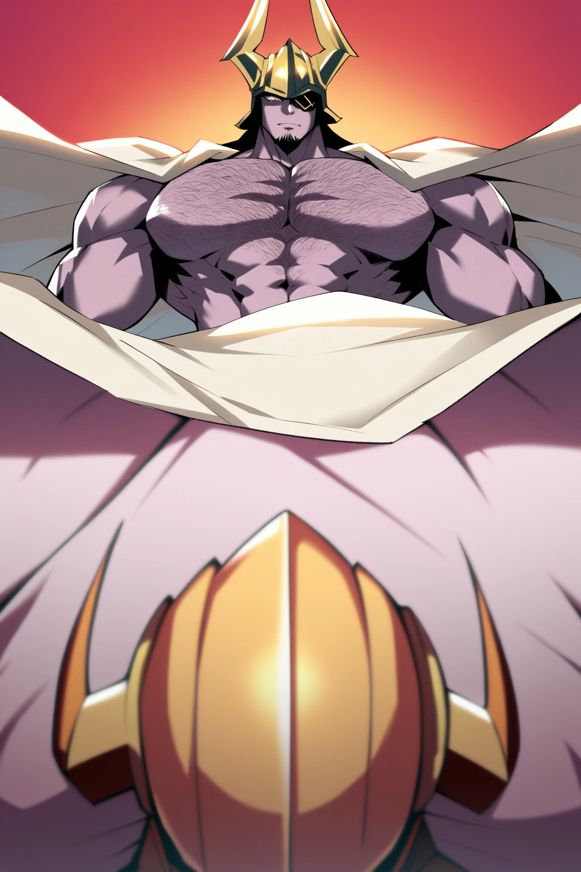 infernal demon, eyeballs, defined body muscles: 5.0, barebody: 100%, very excited, voluminous, big bulge, giant black tongue sticking out,attractive view, Great demon tail, serious look and expression, terrifying, in hell, right hand on big penis excited and cumming with white goo, lying in the bed, Large testicle, maximum detail, back-illuminated, 4K, Red-skinned male demon ,dreamy background,LOTUS POSITION,Put your palms together,legs spread open, of a shirt thong，nipple bump，Big balls and hems，(penile erection：3.5)，A masterpiece of veiny skin, golden sanskrit ,kindness, Limitless light,Magnificent background ,octane rendering,gorgeous features,eyeballs lindamente detalhados,intricate skin,face detailed,perfect skin texture,extremely details,full body view,cinematic lighting,professional lighting,centred, looking at the camera in,8K,shooting with Hasselblad X1D-50, Maximum focus, Depth of field, perfect lighting, quality of Light particles),(work of art),(ultra detaild),sharp focus,Light particles,    