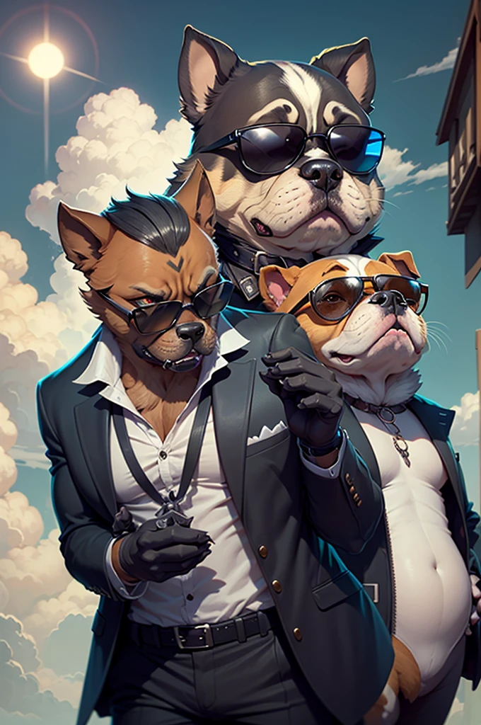 Yakuza Pitbull, Lhasa Apso Mafioso and Pinscher Gangster