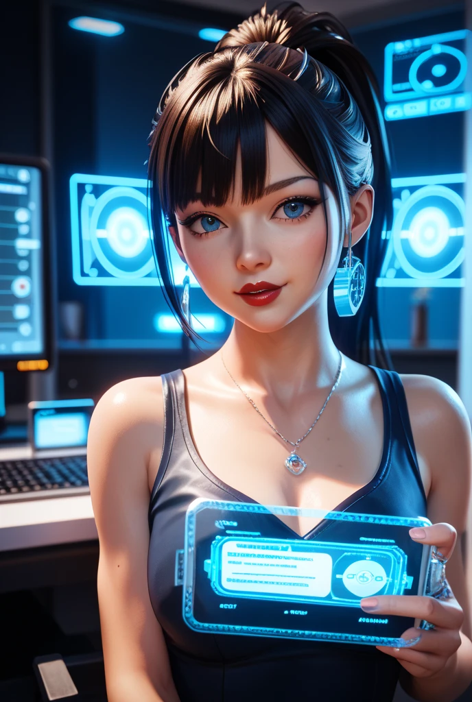 Anime girl with big boobs 8k resolution
