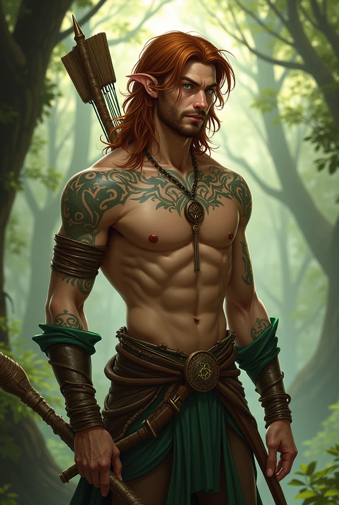(masterpiece, best quality:1.3)
<lora:epi_noiseoffset2:1> <lora:add_detail:0.7> <lora:BGHalsin:0.8>
BGHalsin, solo, long hair, 1boy, navel, nipples, weapon, male focus, pointy ears, belt, sword, tree, scar, abs, topless male, realistic, manly, chest hair