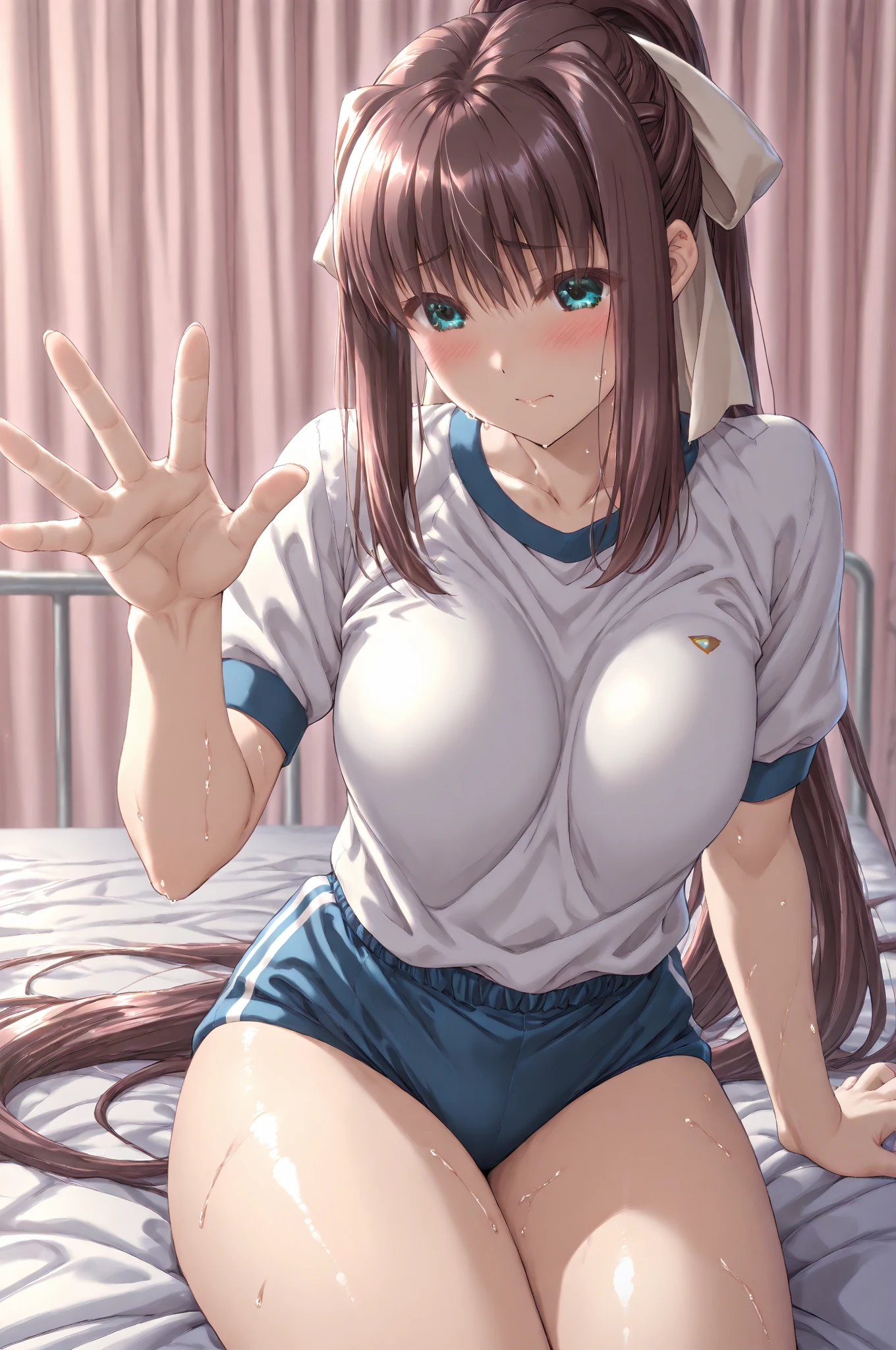 top-quality、Full limbs、complete fingers、Slender beauty、straight haired、Brown hair、Raw feet、((((Unbuttoned white shirt))))、((student clothes)),Sweating、Wet texture、Beautiful Large Breasts、(((Sexual torture)))、((Schoolgirl tied with rope、slaves、be caught))、Suffering face、Blushing、((panting、Wheezing))、convulsions、(((Squirting)))、(M feet、Squatting schoolgirl)、((((Vibration insertion into the crotch))))、 (The nipple is visible)、(((((Hands tied behind your back)))))、((((Tie up the body with a red rope))))、Vibrators and rotors are scattered on the floor