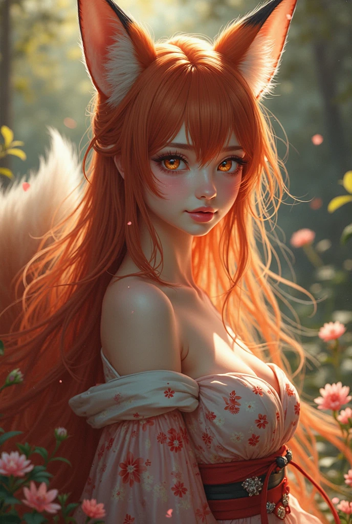masterpiece, best quality, ultra-detailed, illustration, colorful, flat color, depth of field, 1girl, kitty cat katarina, fake cat ears, cat tail, (red hair), medium messy hair, green eyes, cat whiskers markings, anime, (closeup), (fur trim, white strapless bra, cleavage, open shoulders, navel, white panties, cat paw gloves), simple background, short height, detailed skin texture, beautiful detailed face, whtie teeth, seductive grin, looking at viewer, alluring attire, collarbone, (muscular female, fit, large breasts), detailed face, detailed eyes, detailed hands, pink hair, pink ears