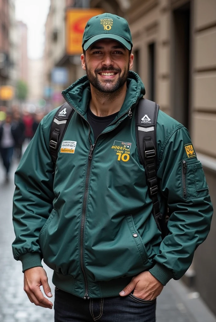 traje  futurista e cyborg -de cores vivas para destacar o tecnologia avansada --auto