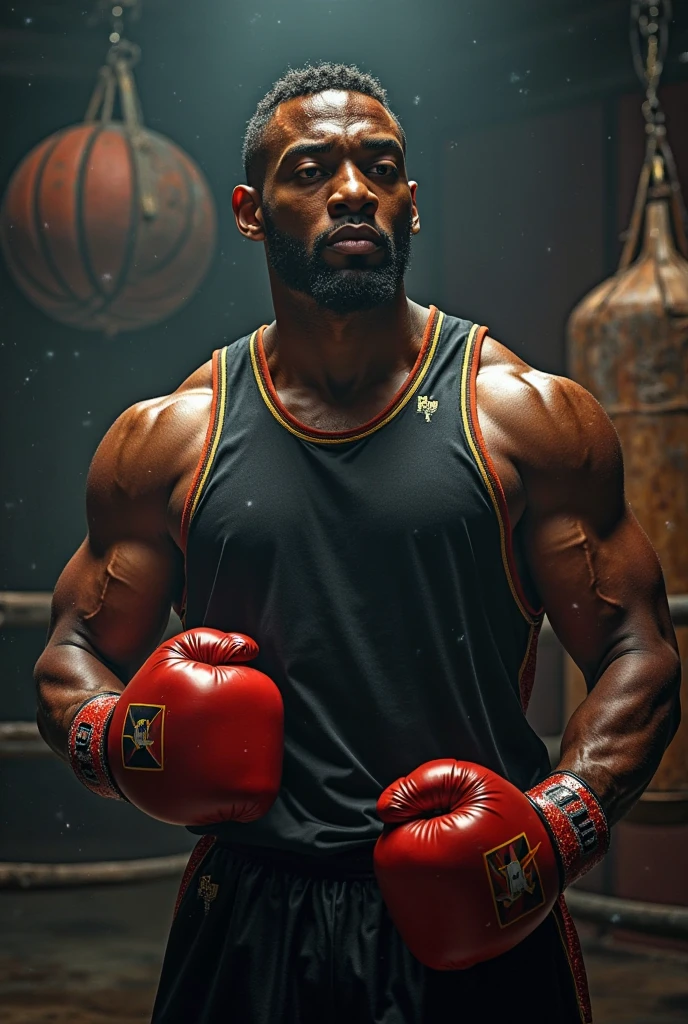 Make a picture of a boxer named rex